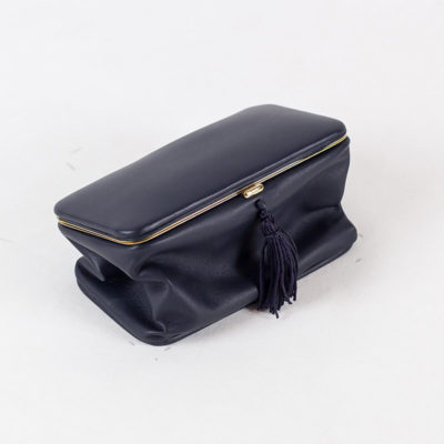 Trousse with tassel - BLUE
